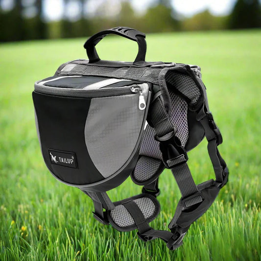 Sac de Voyage Chien - DogBackpack™ - Noir - Ziggi Chien Malin