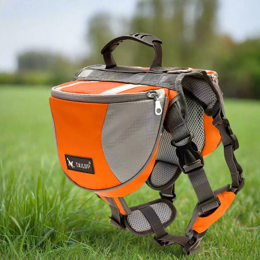 Sac de Voyage Chien - DogBackpack™ - Orange - Ziggi Chien Malin