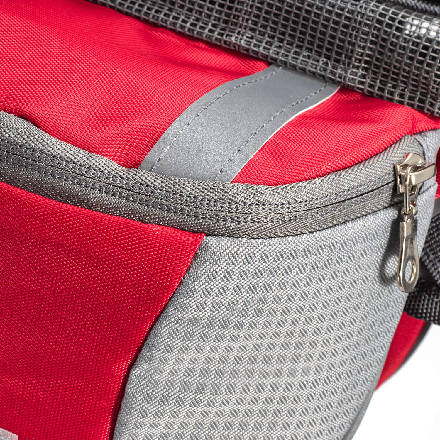 Sac de Voyage Chien - DogBackpack™ - Rouge - Ziggi Chien Malin